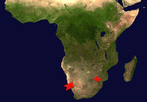 South Africa location map (650 x 525 px)
